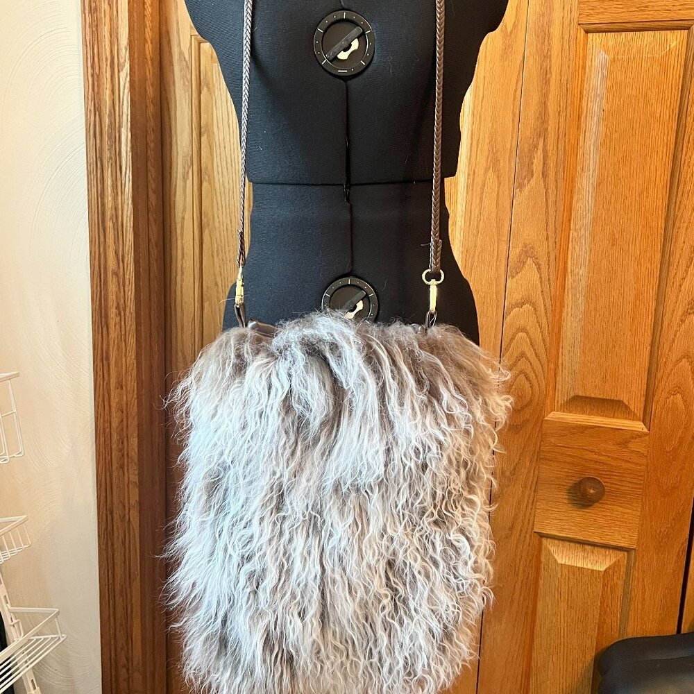 Tibetan Goat Fur Purse